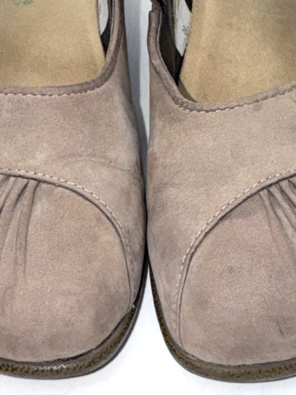 Naot Taramoa Women's 7 38 Beige Nubuck Leather Mary Jane Comfort Koru Cushioned - Picture 12 of 13
